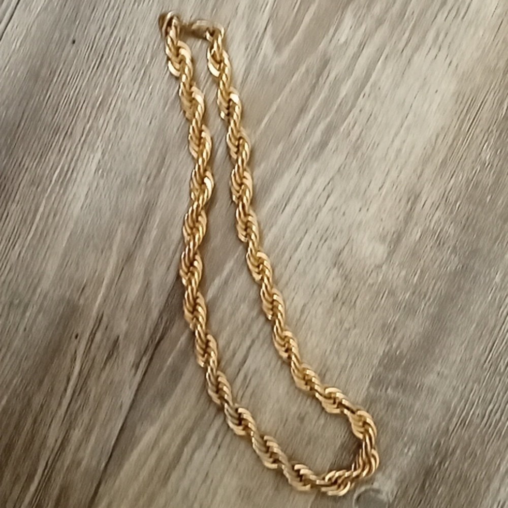 Gold necklace